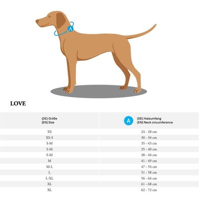 HUNTER collier pour chien Love