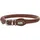 S, Coul: marron, TC: 33-37 cm, Larg: 0, 8 cm