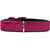 M-L, Coul: framboise/noir, TC: 46-53 cm, Larg: 3, 5 cm
