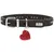 XXS-XS, Coul: noir, TC: 19-24 cm, Larg: 1, 2 cm