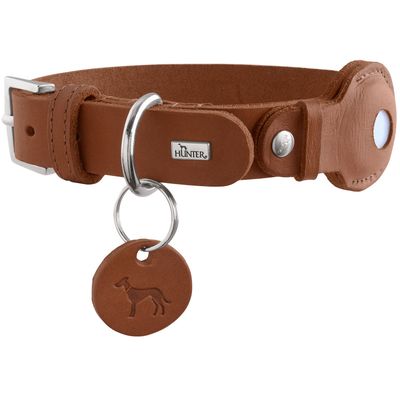 HUNTER collier pour chien Viborg avec support pour Apple AirTag