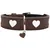 XL, Coul: marron/noir, TC: 62-72 cm, Larg: 3, 9 cm