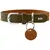 M-L, Coul: cognac/olive, TC: 47-55 cm, Larg: 2, 5 cm