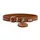 XS, Coul: cognac, TC: 24-29 cm, Larg: 1, 2 cm