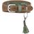 Größe: M, Farbe: taupe/türkis, Halsumfang: 42-48 cm, Breite: 7,0 cm
