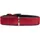 Größe: S-M, Farbe: rot/schwarz, Halsumfang: 32 - 40 cm, Breite: 2,8 cm