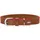 Größe: 50, Farbe: cognac/pink, Halsumfang: 36 - 43,5 cm, Breite: 2,7 cm