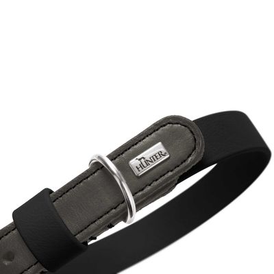 HUNTER Hundehalsband Wolmar Biothane x leder