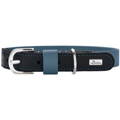HUNTER Hundehalsband Wolmar Biothane x leder