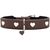 XS, Coul: marron/noir, TC: 24-28 cm, Larg: 2, 6 cm