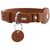 S-M, Coul: cognac, TC: 37-43 cm, Larg: 2, 5 cm