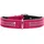 XXS-XS, Coul: rose/noir, TC: 20-24 cm, Larg: 1, 6 cm