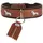 Größe: XS, Farbe: cognac/schwarz, Halsumfang: 24 - 27 cm, Breite: 2,6 cm