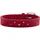 Größe: XS, Farbe: rot, Halsumfang: 21 - 25 cm, Breite: 1,5 cm
