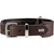 M-L, Coul: marron/noir, TC: 46-53 cm, Larg: 3, 9 cm