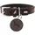 M-L, Coul: marron foncé/noir, TC: 42-52 cm, Larg: 3, 5 cm