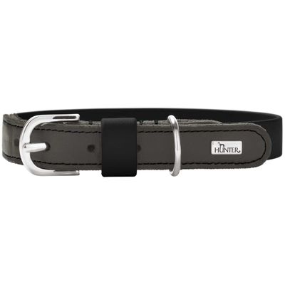 HUNTER Hundehalsband Wolmar Biothane x leder