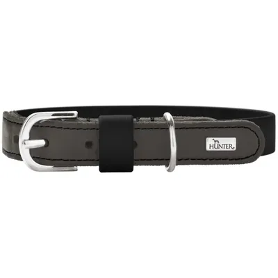 HUNTER Hundehalsband Wolmar Biothane x leder HUNTER Hundehalsband Wolmar Biothane x leder