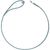 06/140, Coul: bleu clair, Long: 140 cm, Larg: 0, 6 cm