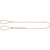 4/140, Coul: naturel, Long: 140 cm, Larg: 0, 4 cm