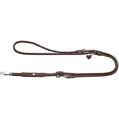 HUNTER laisse réglable ronde pour chien & Soft Love