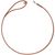 06/140, Coul: cognac, Long: 140 cm, Larg: 0, 6 cm