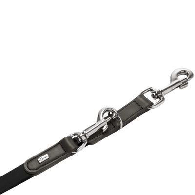 HUNTER laisse pour chien à réglage continu Wolmar Biothane x cuir