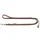 20/200, Coul: taupe/turquoise, Long: 200 cm, Larg: 2, 0 cm