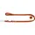 16/200, Coul: orange, Long: 200 cm, Larg: 1, 6 cm