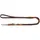 19/200, Coul: marron chocolat/cognac, Long: 200 cm, Larg: 1, 9 cm