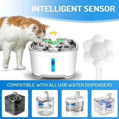 Capteur mouvement distributeur fontaine chien USB infrarouge intelligent