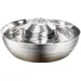 Automatischer Trinkbrunnen Katzen und Hunde,2 l,Edelstahl,inklusive Filter
