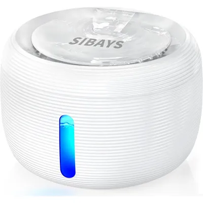 HausPets fontaine à eau pour chats 3,5 L avec pompe silencieuse