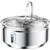 Chat,3.2L Inoxydable Automatique d'eau,Distributeur électrique éponges Eau Chat,3.2L Inoxydable Automatique d'eau,Distributeur électrique éponges Eau