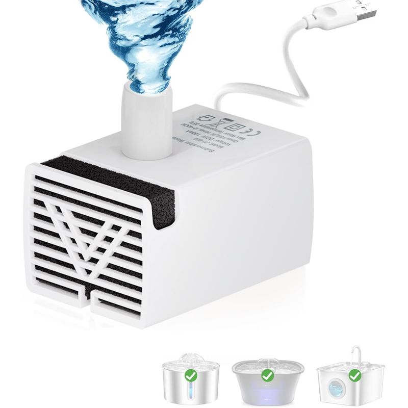 Leise Ersatzpumpe Katzenbrunnen 2 2 2 5 2 6 L