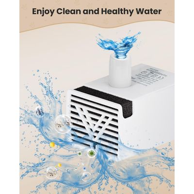 Pompe rechange ultra silencieuse fontaine eau chat 2 2 2 5 2 6 L