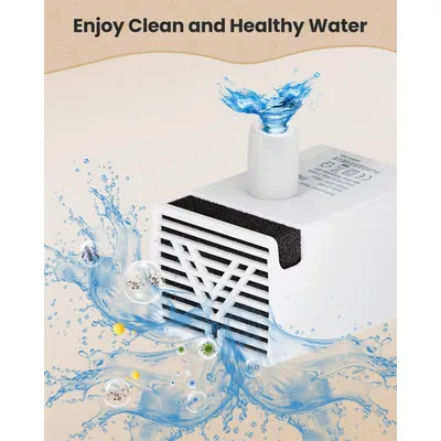 Pompe rechange ultra silencieuse fontaine eau chat 2 2 2 5 2 6 L