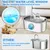 Inoxydable 3.2L, Distributeur Automatique Filtre Chats, Chiens, Animaux en Inoxydable 3.2L, Distributeur Automatique Filtre Chats, Chiens, Animaux en