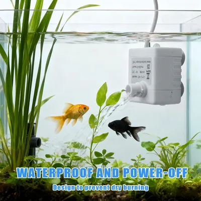 Pompe rechange mini filtre aquarium silencieuse débit réglable Pompe rechange mini filtre aquarium silencieuse débit réglable