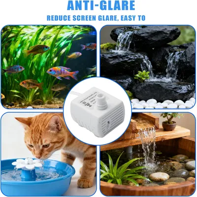 Pompe rechange mini filtre aquarium silencieuse débit réglable Pompe rechange mini filtre aquarium silencieuse débit réglable