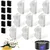 Lot 9 filtres fontaine chat 9 mousses filtre poils triple filtration Lot 9 filtres fontaine chat 9 mousses filtre poils triple filtration
