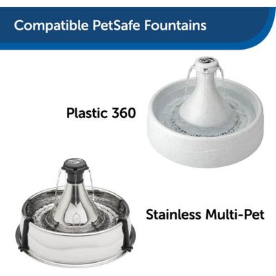 Anwendbar PetSafe Drinkwell 3er Set Kohlefilter für Drinkwell 360