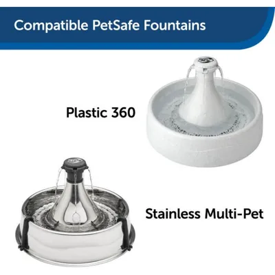 Applicable à PetSafe Drinkwell Lot 3 filtres charbon fontaine 360 Applicable à PetSafe Drinkwell Lot 3 filtres charbon fontaine 360