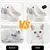 HausPets Filtro de esponja cuadrado para fuente de gato de 2,5 L HausPets Filtro de esponja cuadrado para fuente de gato de 2,5 L