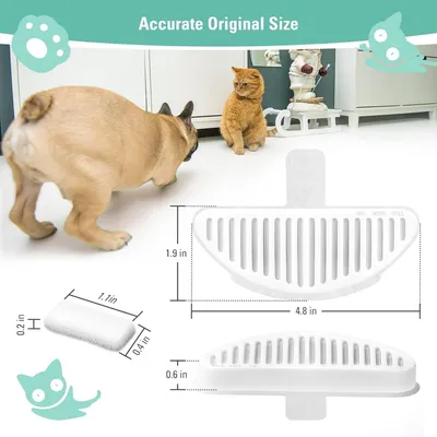 Anwendbar BFLICROY 9er Set Filter + 18 Schwämme für Brunnen 2L Anwendbar BFLICROY 9er Set Filter + 18 Schwämme für Brunnen 2L