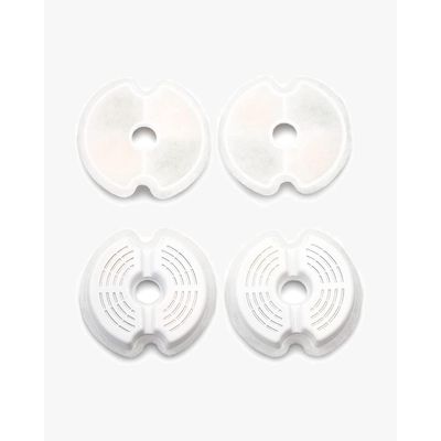 Lot 4 filtres rechange fontaine eau chat compatible 2L chat chien