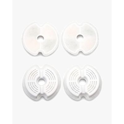 HausPets Juego 4 filtros repuesto bebederos gatos 2 litros, compatibles