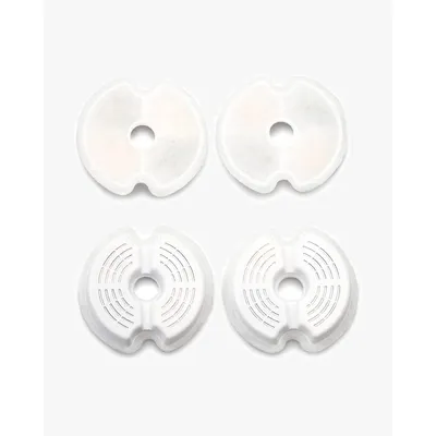 HausPets Juego 4 filtros repuesto bebederos gatos 2 litros, compatibles HausPets Juego 4 filtros repuesto bebederos gatos 2 litros, compatibles