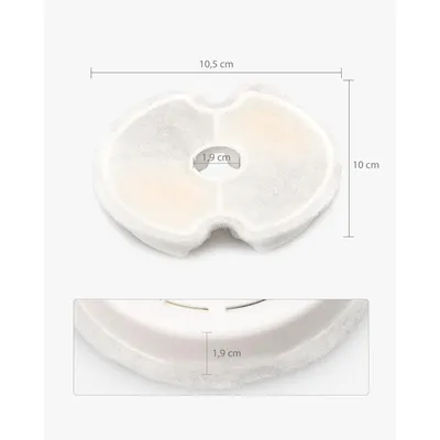 Lot 4 filtres rechange fontaine eau chat compatible 2L chat chien Lot 4 filtres rechange fontaine eau chat compatible 2L chat chien