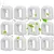 Lot 12 mousses rechange fontaine eau chat chien compatible acier céramique Lot 12 mousses rechange fontaine eau chat chien compatible acier céramique